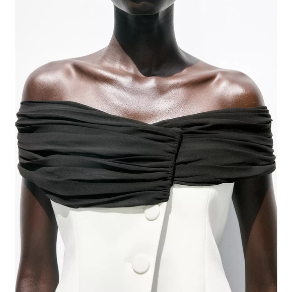 NWT ZARA 2025 collection BUSTIER TOP Off-Shoulder Top size S
🚨FIRM PRICE - Picture 9 of 14